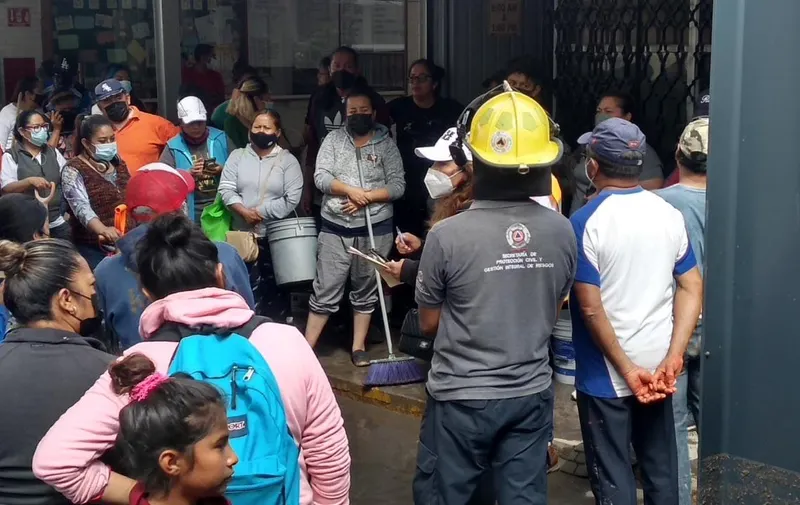 Limpieza de ciudad por lluvias