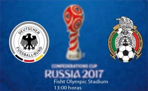 México enfrenta a Alemania por la final de la Confederaciones