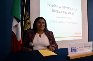 UDLAP promueve la inclusión de personas con discapacidades visuales