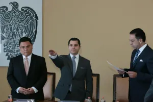 Toman protesta titulares de la Coordinación de Comunicación, Puebla Comunicaciones e ISSSTEP