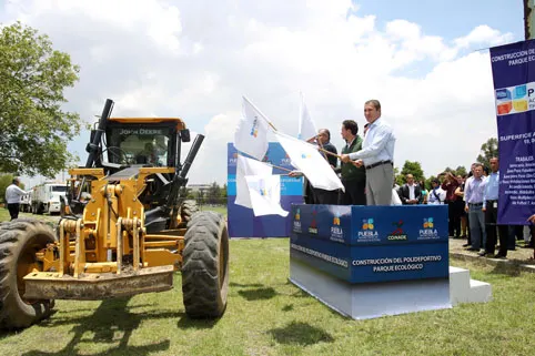 RMV inicia construcción del Polideportivo Revolución Mexicana