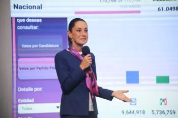 Votaron más en la elección judicial de los que votaron por el PRIAN en 2024: Sheinbaum