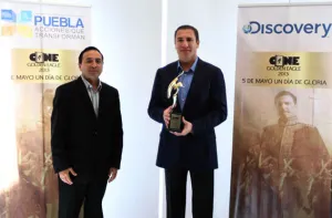Recibe Moreno Valle reconocimiento ”Golden Eagle”