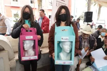 SEDIF entrega aparatos de movilidad y pelucas oncológicas en el municipio de Libres