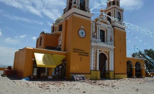 Destina Sectur recursos a tres Pueblos Mágicos de Puebla para rehabilitación de templos y plazas