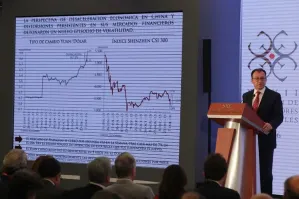Riesgo de guerra de divisas por caída del yuan: Videgaray