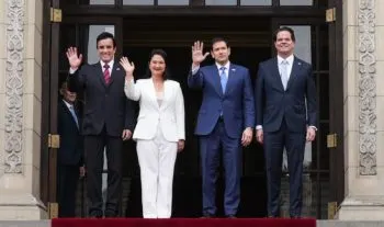 Perú entra al Escudo de las Américas tras reunión de Keiko Fujimori con Marco Rubio