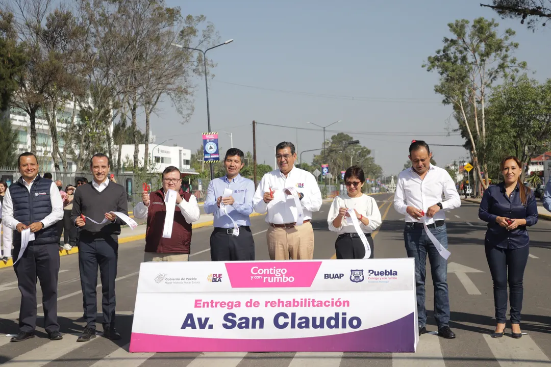 entrega de avenida San Claudio