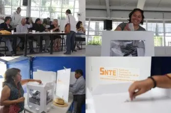 Votaron los maestros en contra de las estructuras tradicionales del SNTE