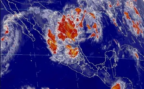 Se degrada Ivo a depresión tropical; continuarán lluvias en el país