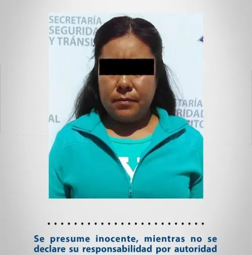 Asegura policía municipal a fémina por robo a casa habitación