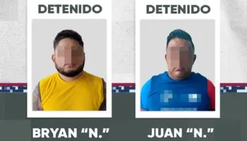 Aseguran a dos hombres y vehículos con reporte de robo en la colonia La Loma