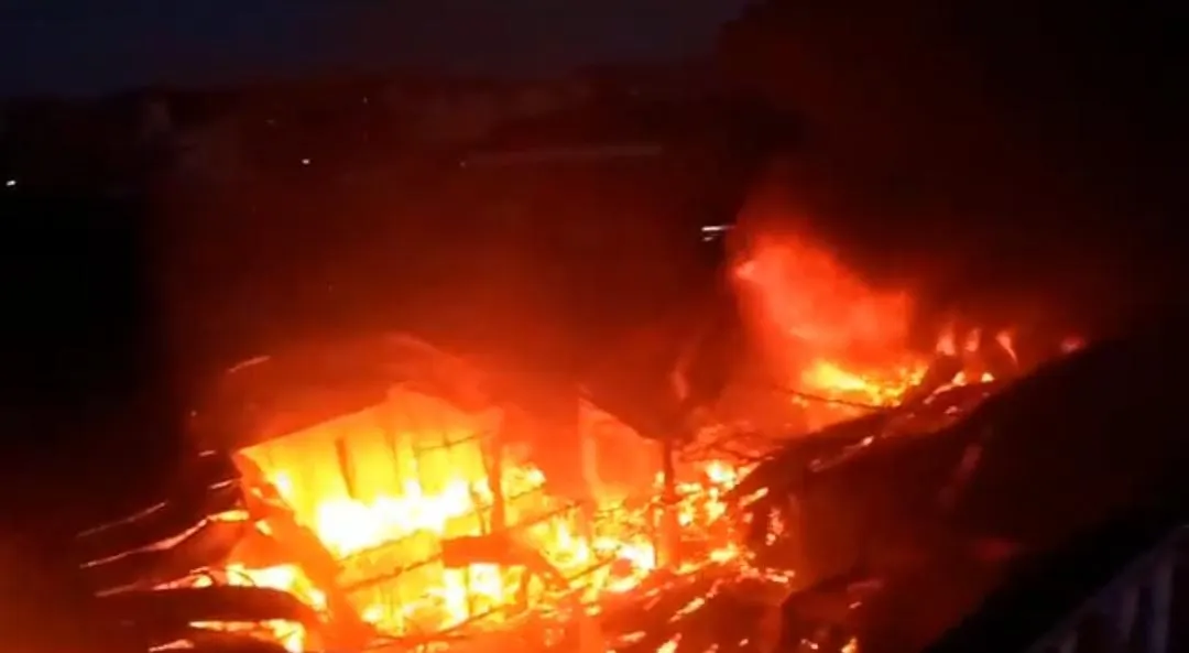 Devastador incendio en Murcia