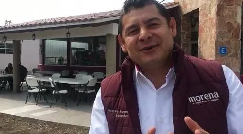 Anaya “tiene miedo” de perder las elecciones en Puebla: Armenta Mier