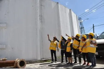 Vecinos constatan la rehabilitación del Tanque La Margarita por parte de Agua de Puebla