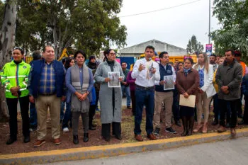 Inicia Ayuntamiento de Puebla la construcción de la red pluvial de San Felipe Hueyotlipan