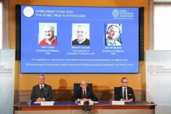 Tres científicos comparten Premio Nobel de Física 2025 por avances cuánticos
