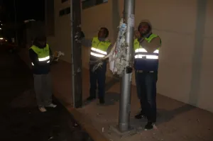 Personal de limpia mejoró imagen urbana en la 25 poniente-oriente