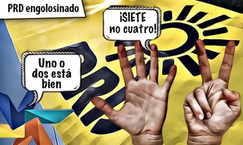 El PRD se engolosina y quiere 7 distritos locales