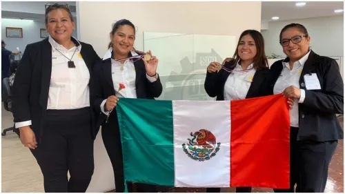 Alumnas del CETis representarán a México en competencias de ciencia en China y Turquía