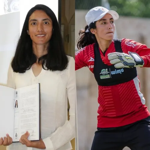 Conoce a Cintia Monreal, una excelente deportista y también una profesionista exitosa
