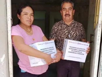 SEDIF envía apoyos a familias afectadas por lluvias a San Rafael Tlanalapan
