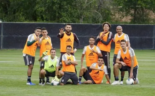 La selección mexicana lista para su segundo partido en la Copa Oro