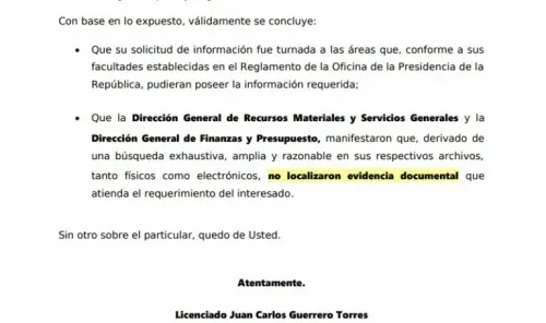 Oficina de Presidencia desconoce existencia de teléfono satelital de AMLO