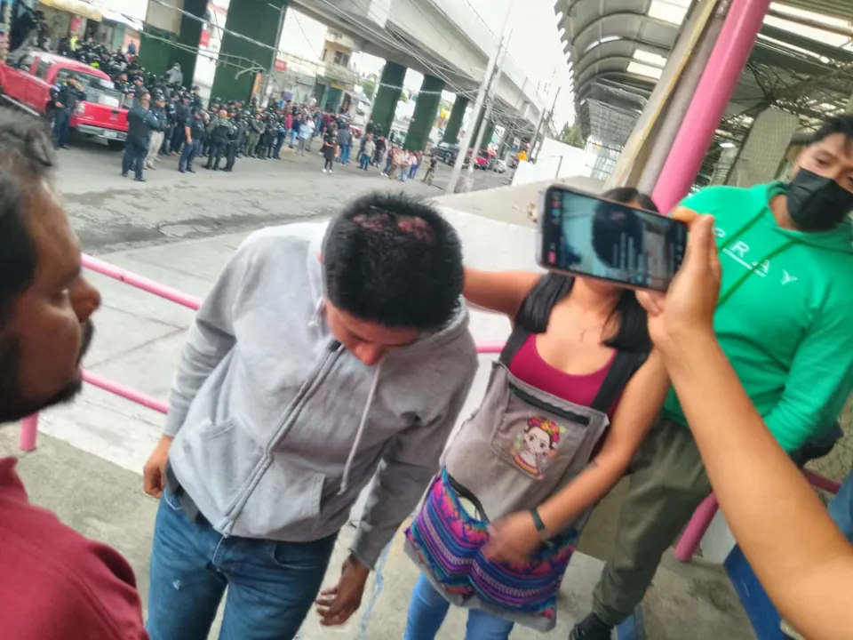 Riña entre comerciantes