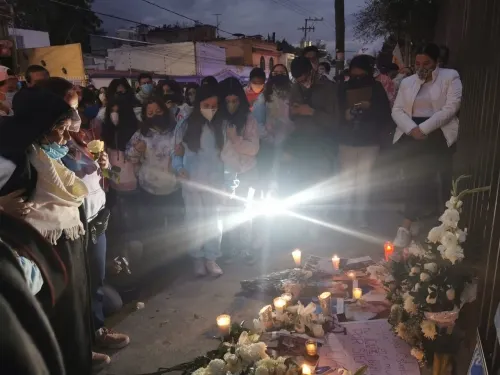 Al grito de “justicia”, familiares y amigos de Aldo realizan marcha pacífica