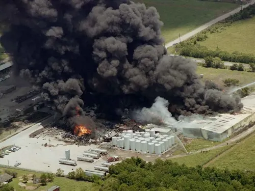 Explosión de refinería en Texas deja 37 lesionados