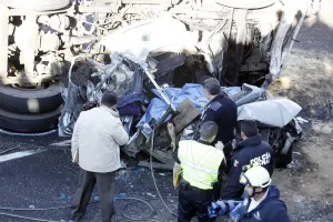 Mueren cuatro en accidente de la México-Puebla
