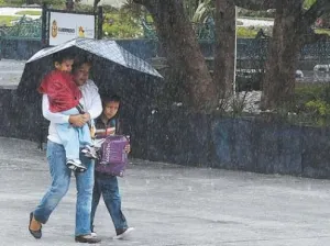 Se esperan tormentas eléctricas y lluvias muy fuertes