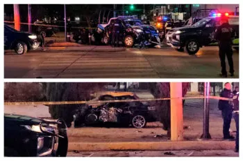 Muere taxista en la ciudad de Puebla, embestido por una patrulla de la Policía Municipal
