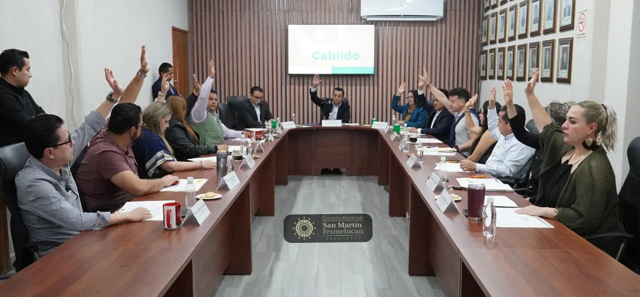 Sesión extraordinaria de Cabildo de San Martín Texmelucan