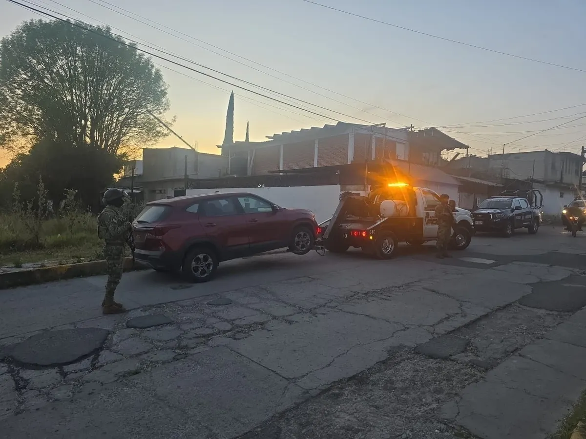 SSCyPC de Cuautlancingo recupera camioneta con reporte de robo
