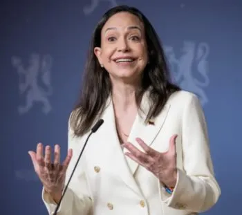 María Corina Machado celebra intervención de EE.UU. en Venezuela y afirma que la oposición está lista para asumir el poder