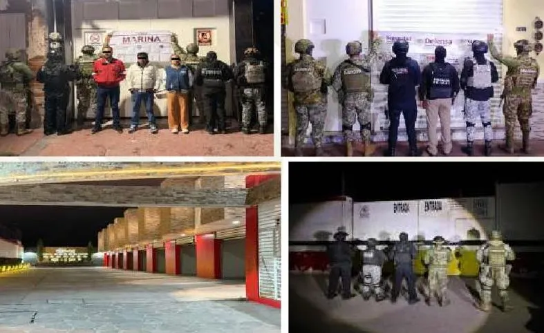 FGE realiza seis cateos simultáneos en Huejotzingo; detienen a tres personas