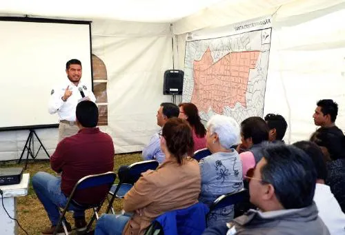 El Ayuntamiento de Puebla mejora la seguridad en Santa Cruz Buenavista mediante 16 acciones priorita