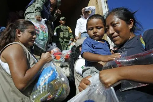 Despliega la Sedesol apoyo en nueve estados del país a favor de damnificados por sismos