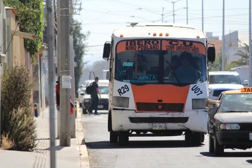 Ante las condiciones atmosféricas, se refuerzan acciones en materia de transporte público