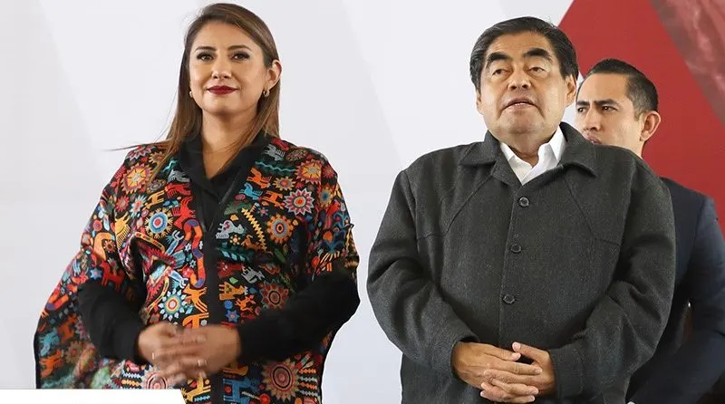 Miguel Barbosa y Angélica Alvarado Juárez