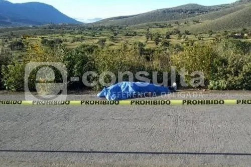 Encuentran cuerpo baleado en carretera  Azumbilla-Cañada Morelos