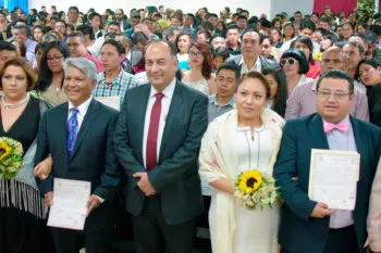 Realizará Segob Puebla Primera Jornada de Matrimonios Comunitarios gratuitos
