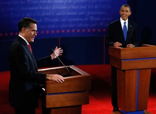 Primer round entre Obama y Romney no arroja ganador absoluto