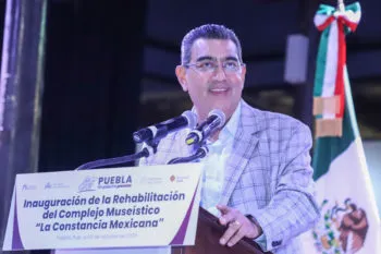 Céspedes Peregrina inaugura rehabilitación del complejo museístico ‘La Constancia Mexicana’ en Puebla