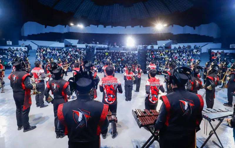 Abandera Gobierno de Puebla a jóvenes de “All Star Marching Band”