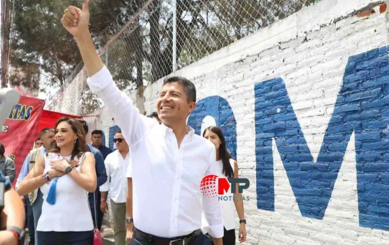 Eduardo Rivera sí ganó en Puebla… en su casilla