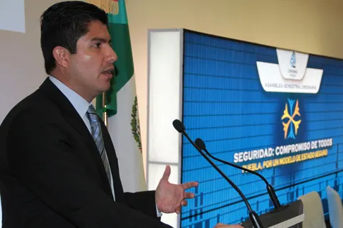 Eduardo Rivera asiste a Asamblea Semestral del Centro Empresarial de Puebla