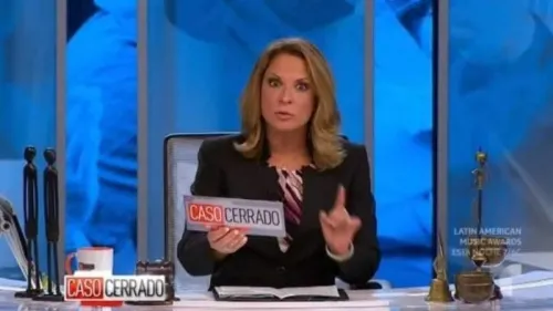 #QuédateEnCasa con lo mejor de Caso Cerrado, el show favorito sobre juicios
